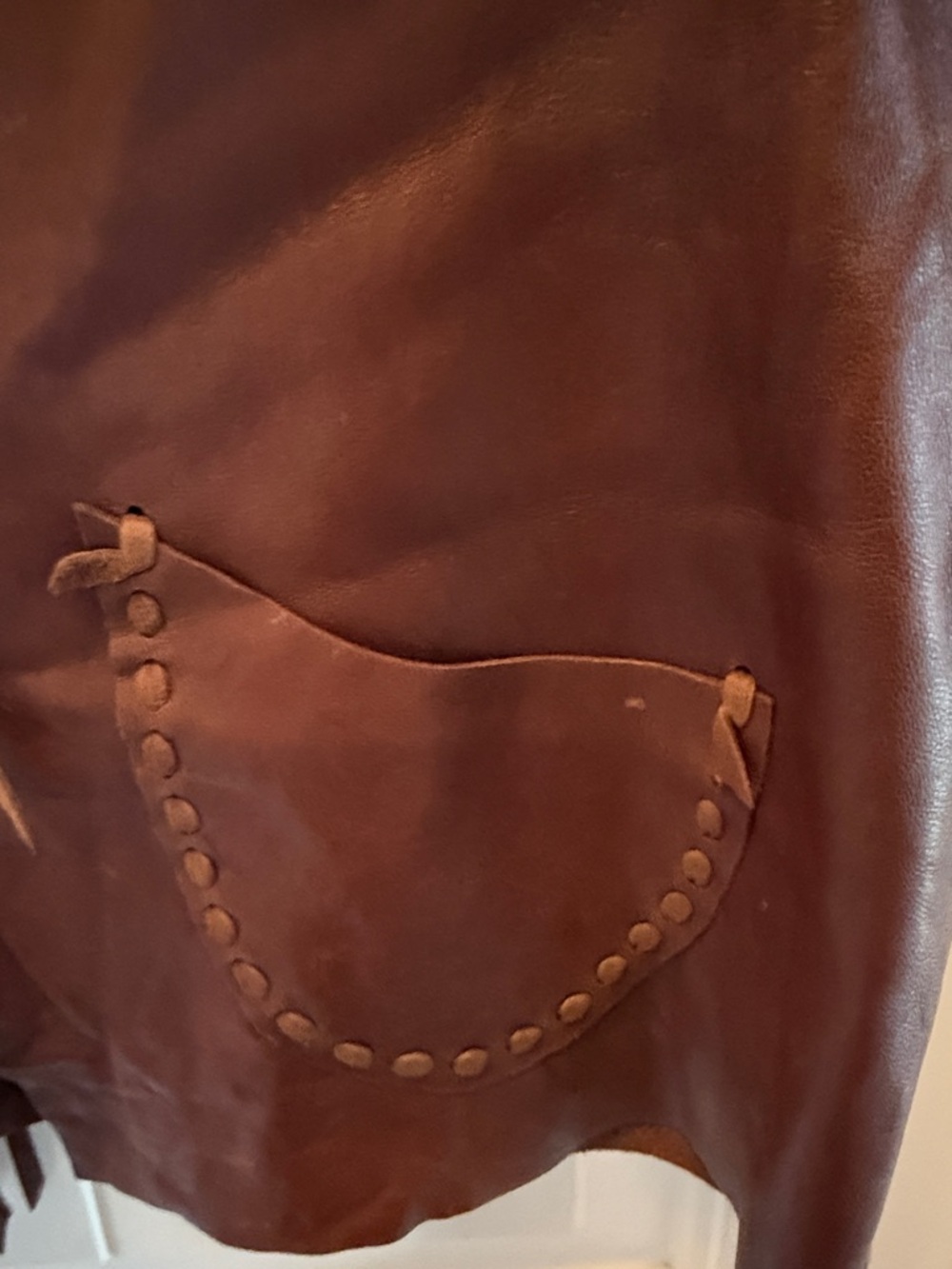 Lauren Ralph Lauren Leather Vest - Picture 4 of 6